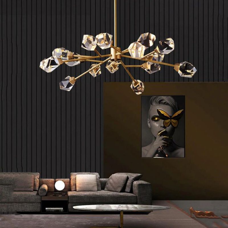 JC Nicole Crystal Modern Chandelier