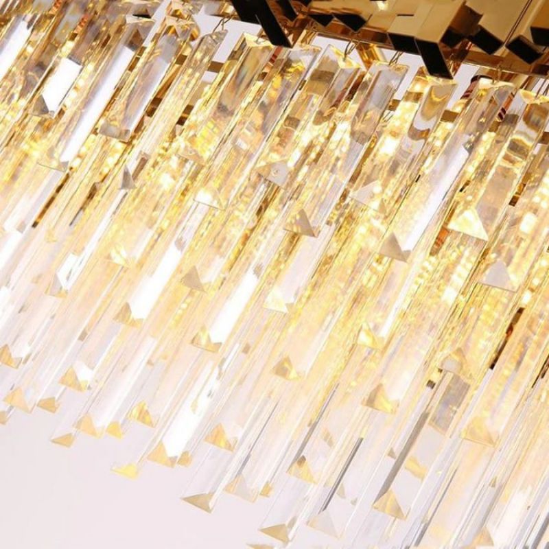Felipe Crystal Oval Chandelier