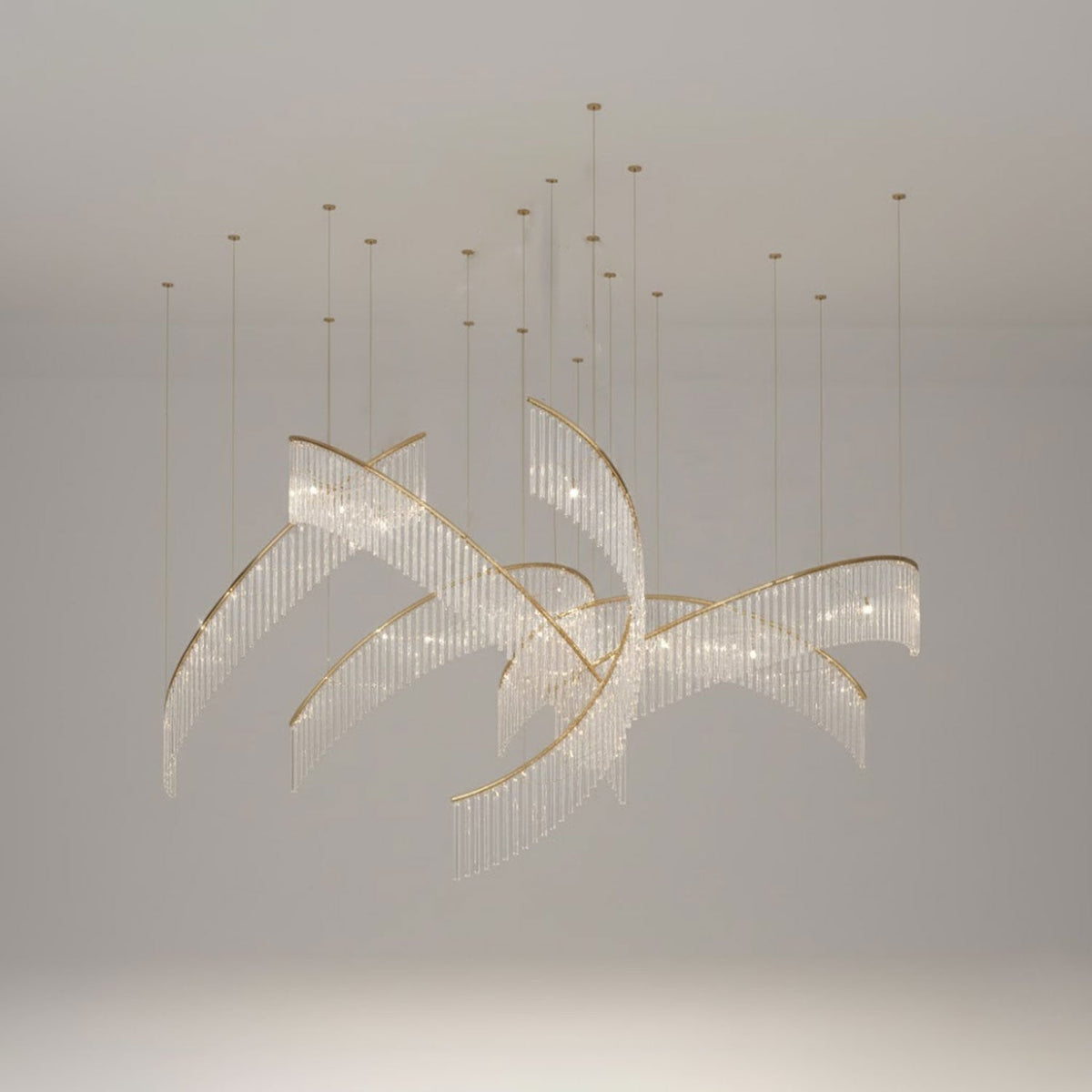 Crystal Spin Customize Chandelier