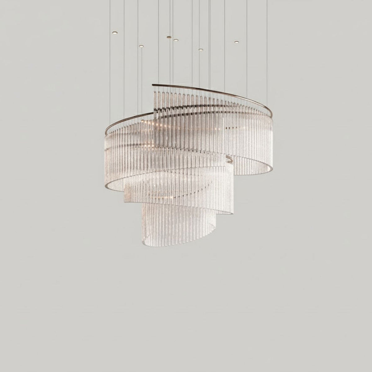Crystal Spin Customize Chandelier