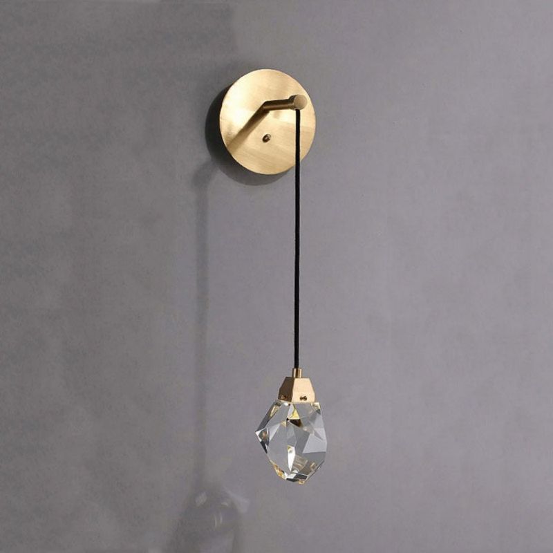 JC Nicole Crystal Wall Sconce Cord