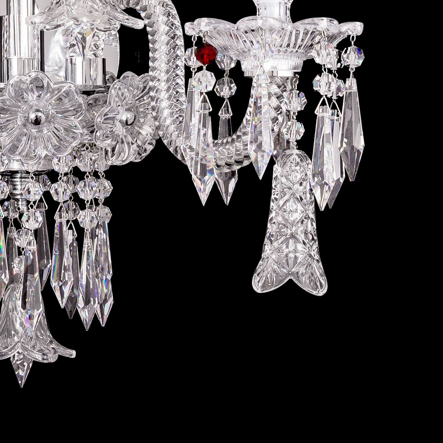 Bakala Crystal Wall Sconce With Bell