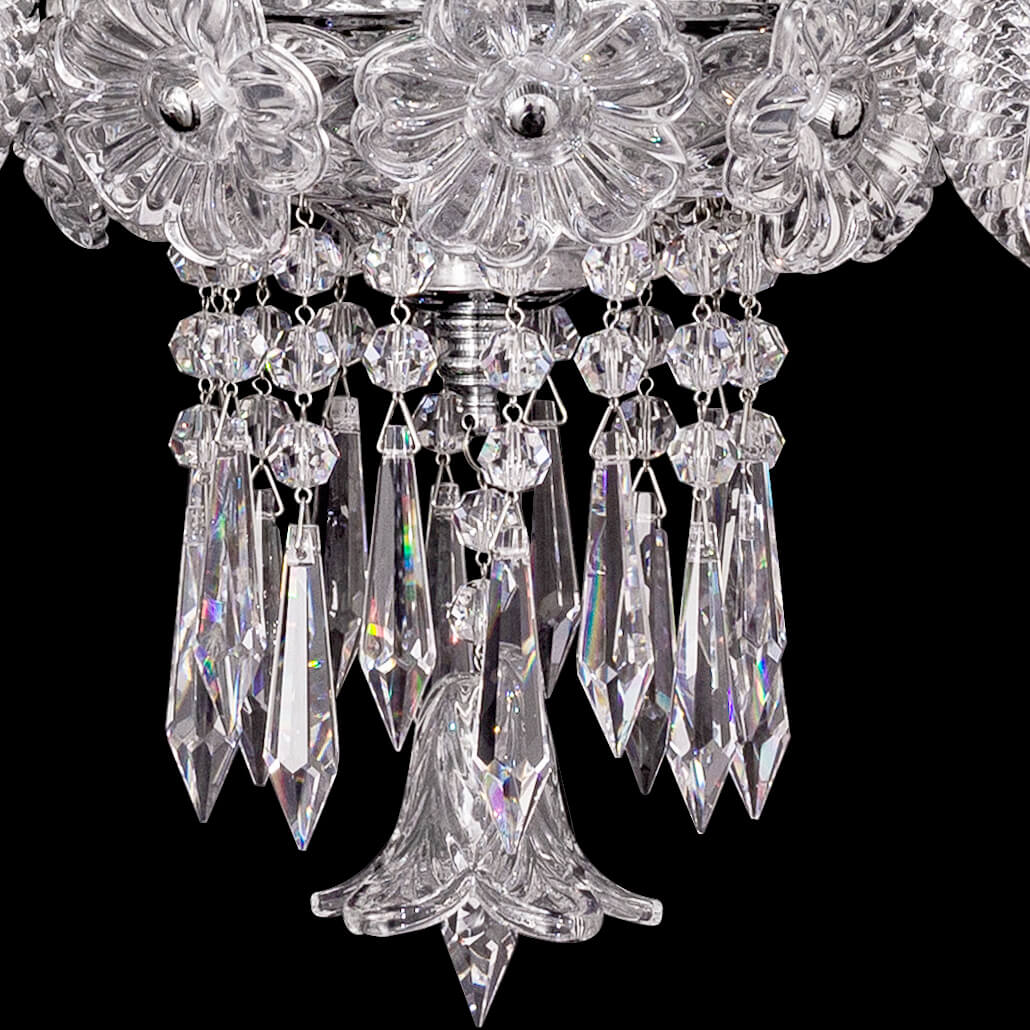 Bakala Crystal Wall Sconce With Bell