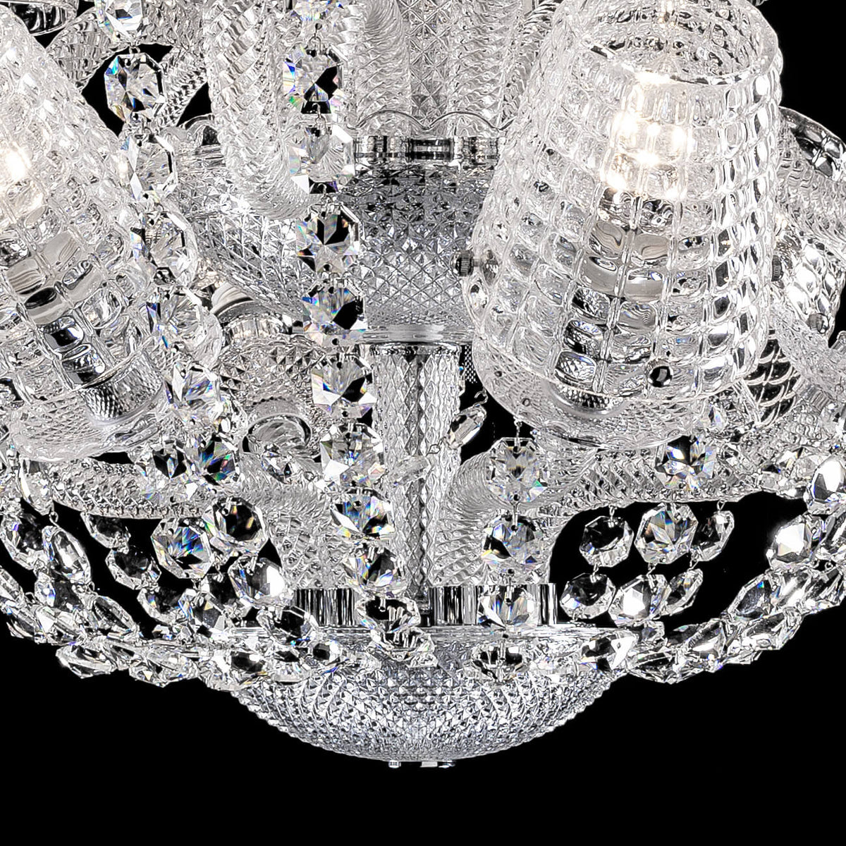 Cristalloire Le Roi Soleil Crystal Chandelier