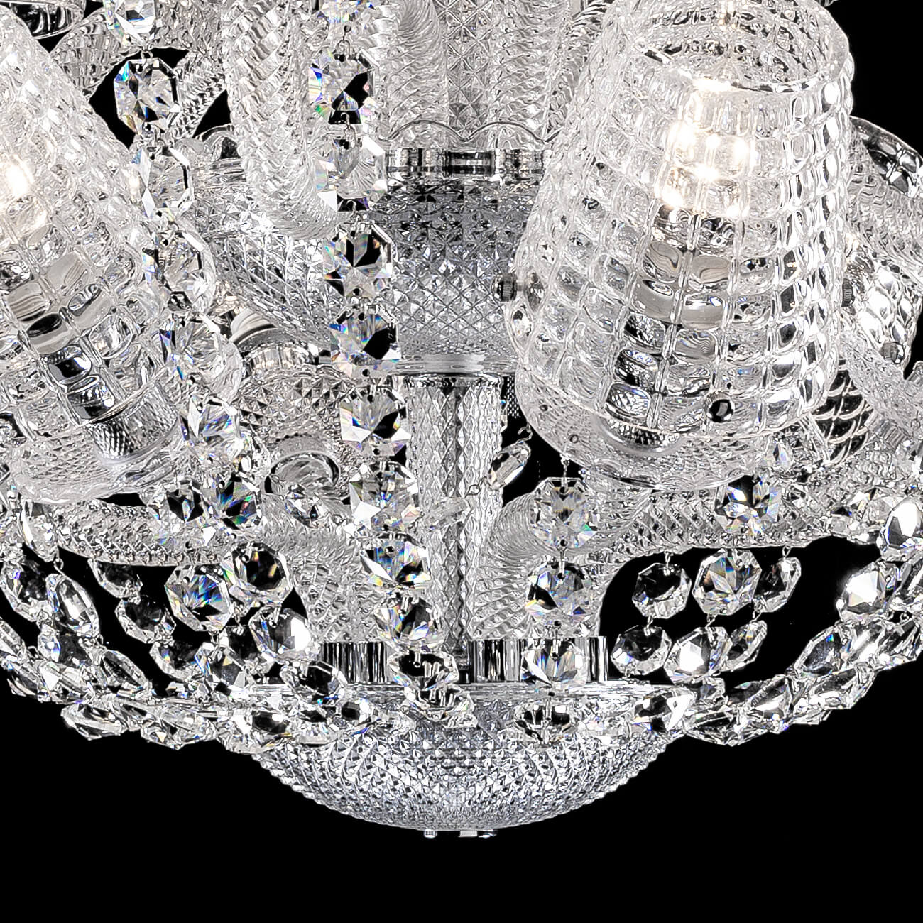 24 lights LE ROI SOLEIL CHANDELIER