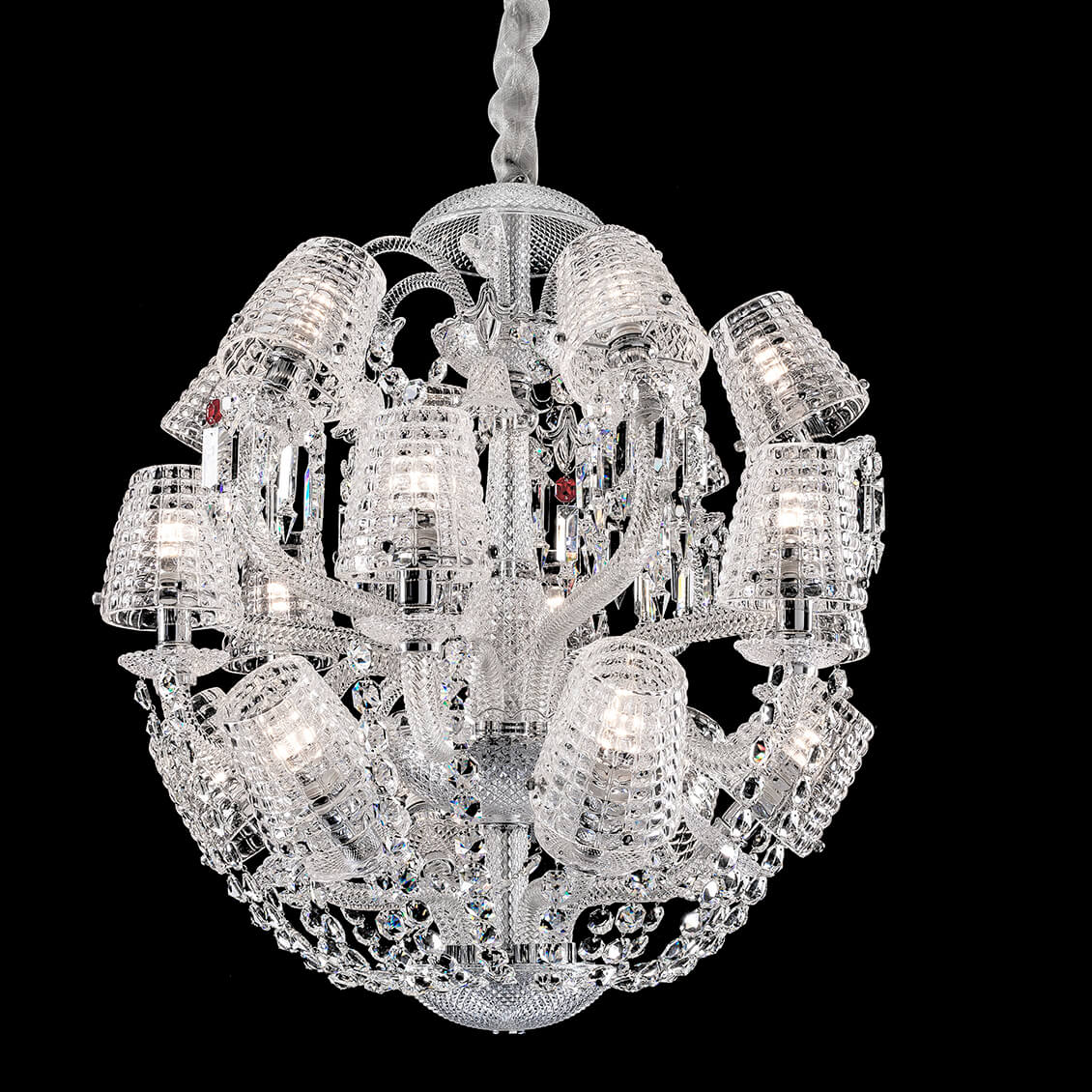 24 lights LE ROI SOLEIL CHANDELIER