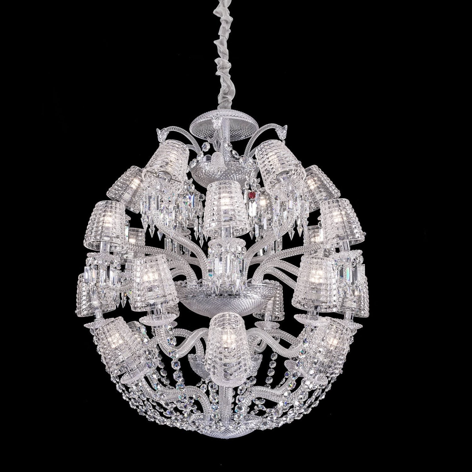 24 lights LE ROI SOLEIL CHANDELIER