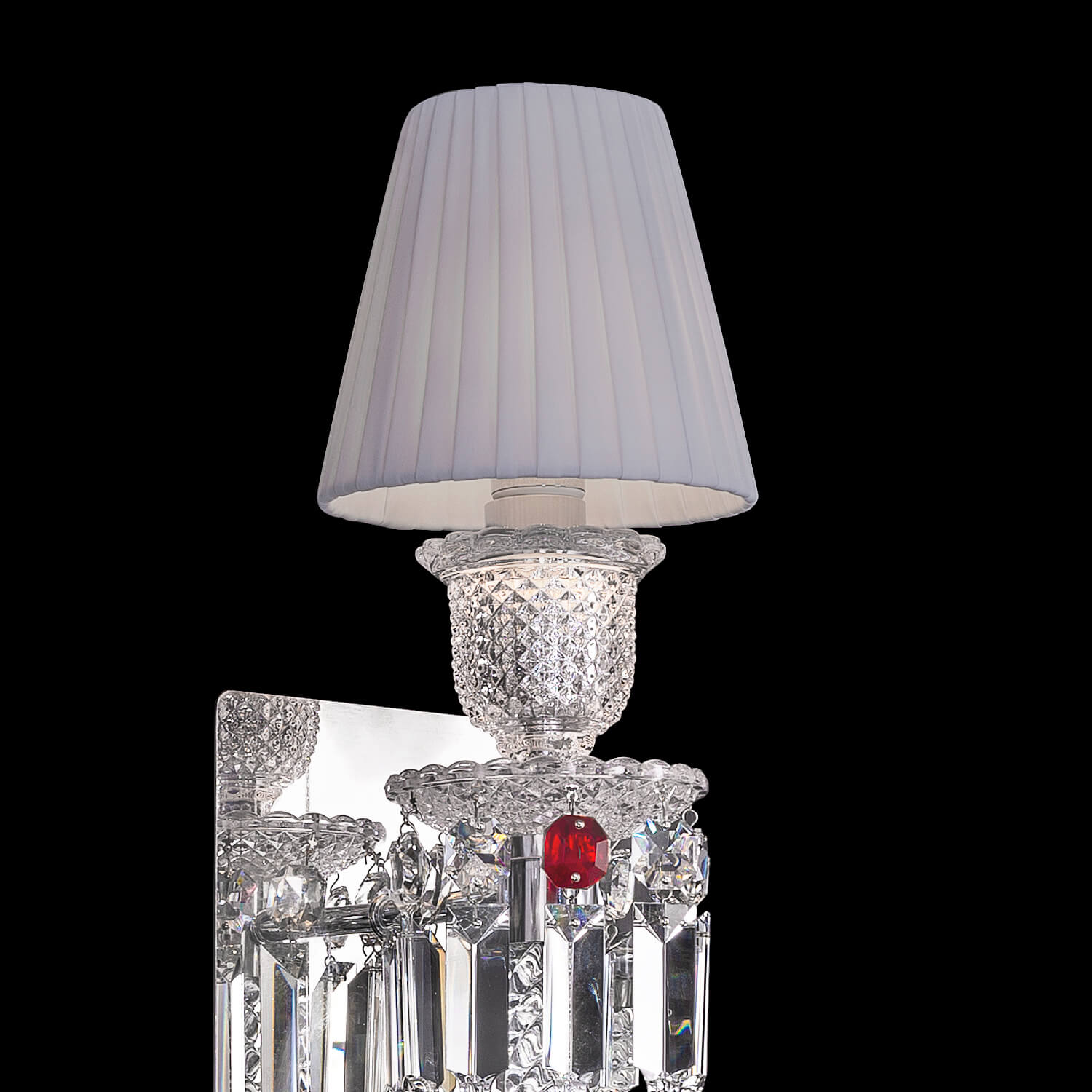 JC Bastian Style  Crystal Wall Sconce