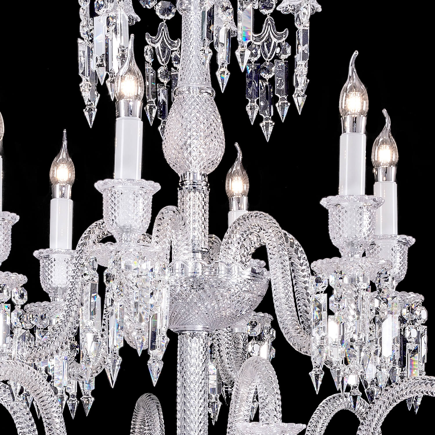 36 lights SOLSTICE CHANDELIER