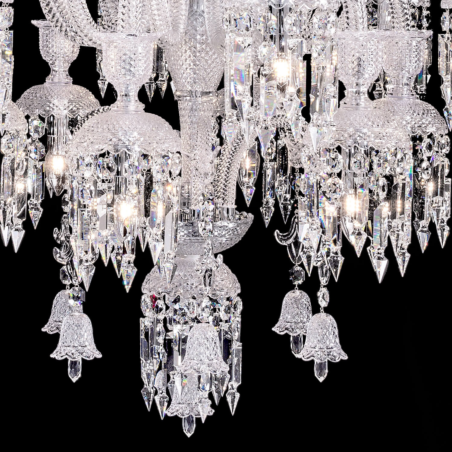 36 lights SOLSTICE CHANDELIER