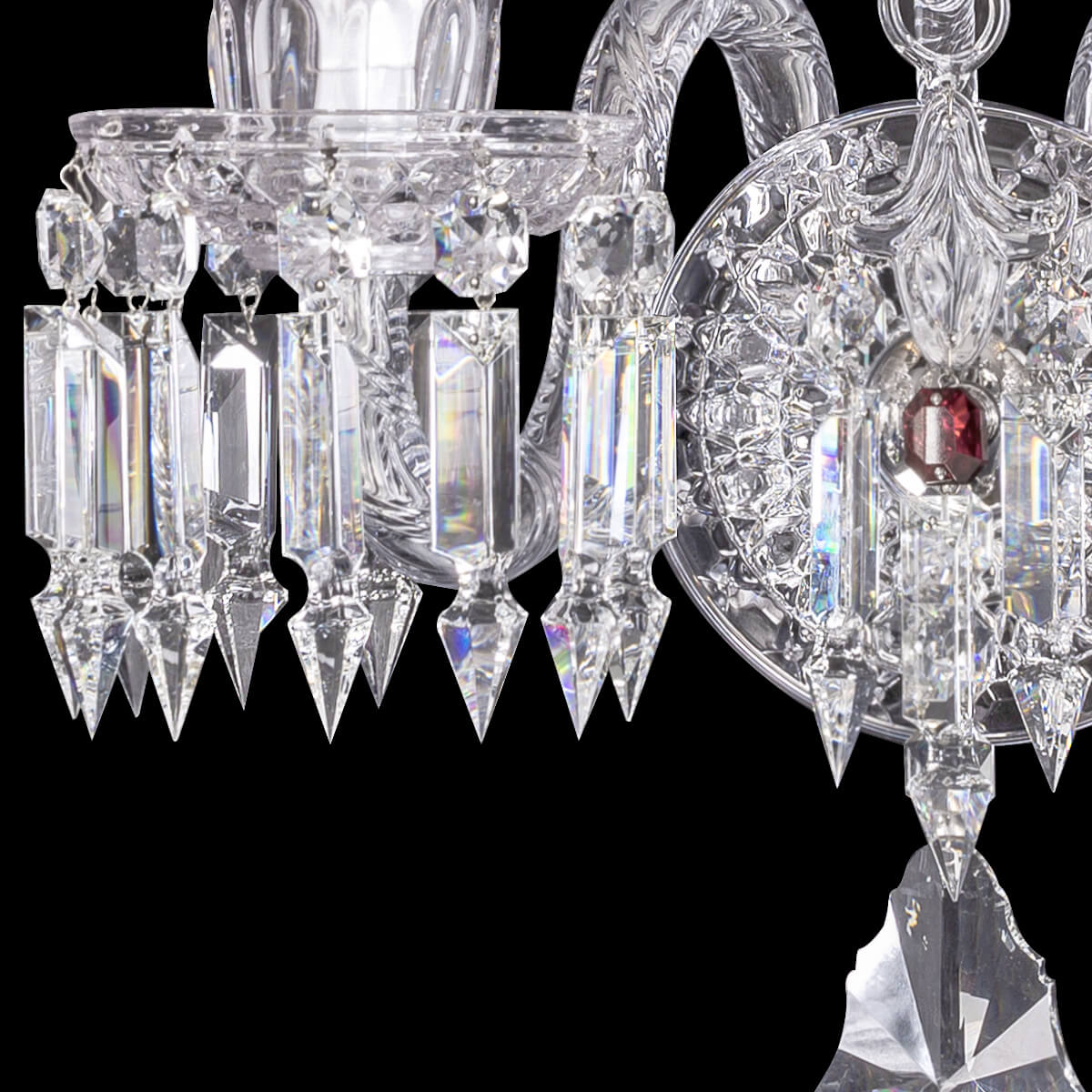 Bakala Elegance Crystal Cup Wall Sconces