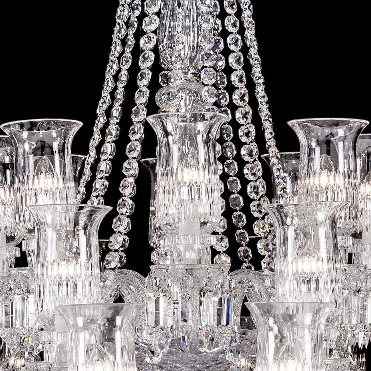 16 lights New Baccarat crystal chandelier