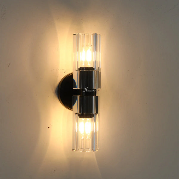 Auraline Crystal 2 Lights Wall Sconce