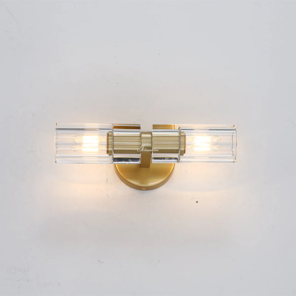 Auraline Crystal 2 Lights Wall Sconce