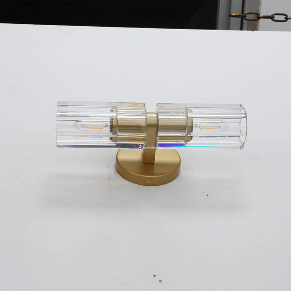 Auraline Crystal 2 Lights Wall Sconce