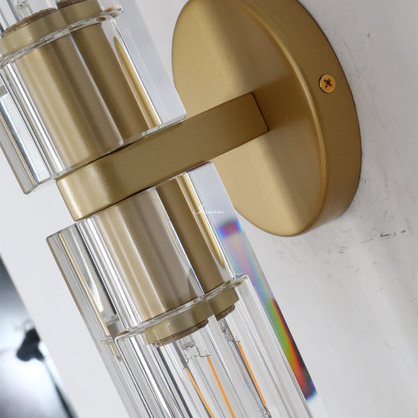 Auraline Crystal 2 Lights Wall Sconce