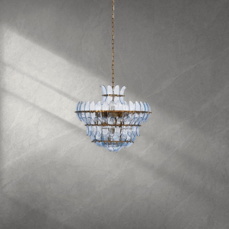 Arcade 10-Light Blown Glass Chandelier