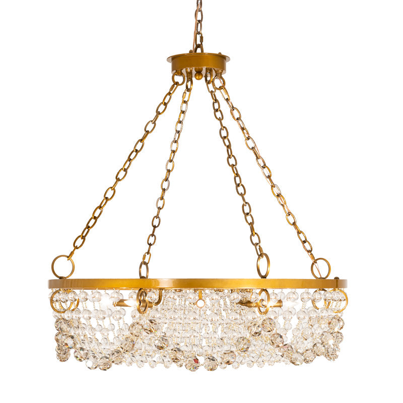 Crystal Bead Chandelier