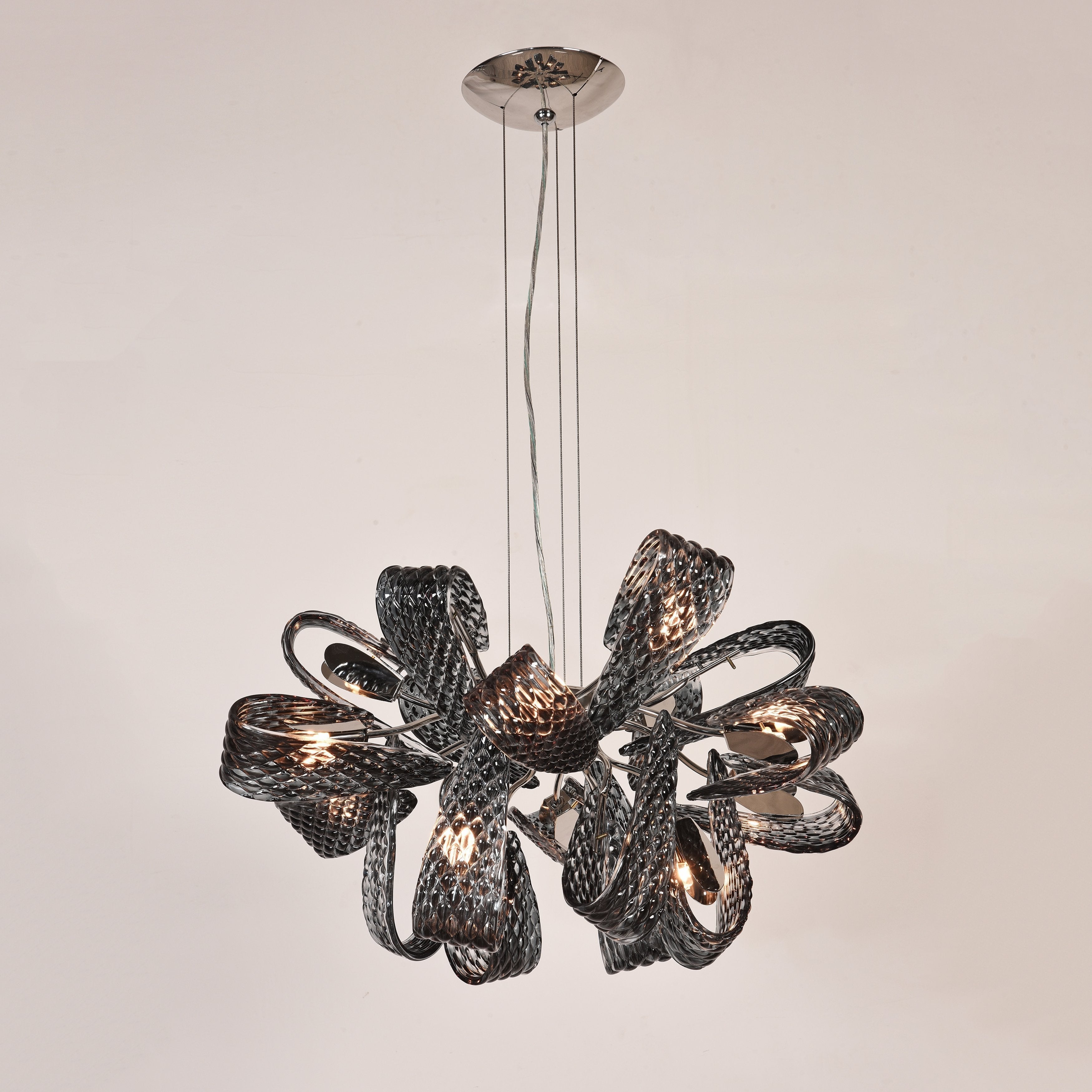 JC Bella Ropes Murano Glass Chandelier