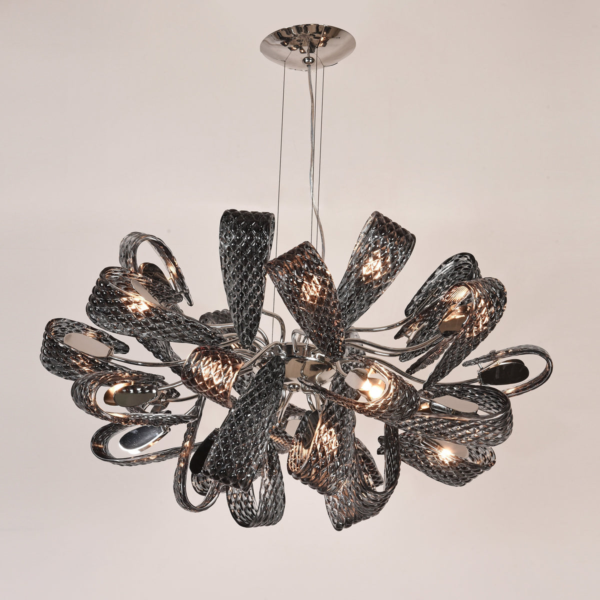 JC Bella Ropes Murano Glass Chandelier
