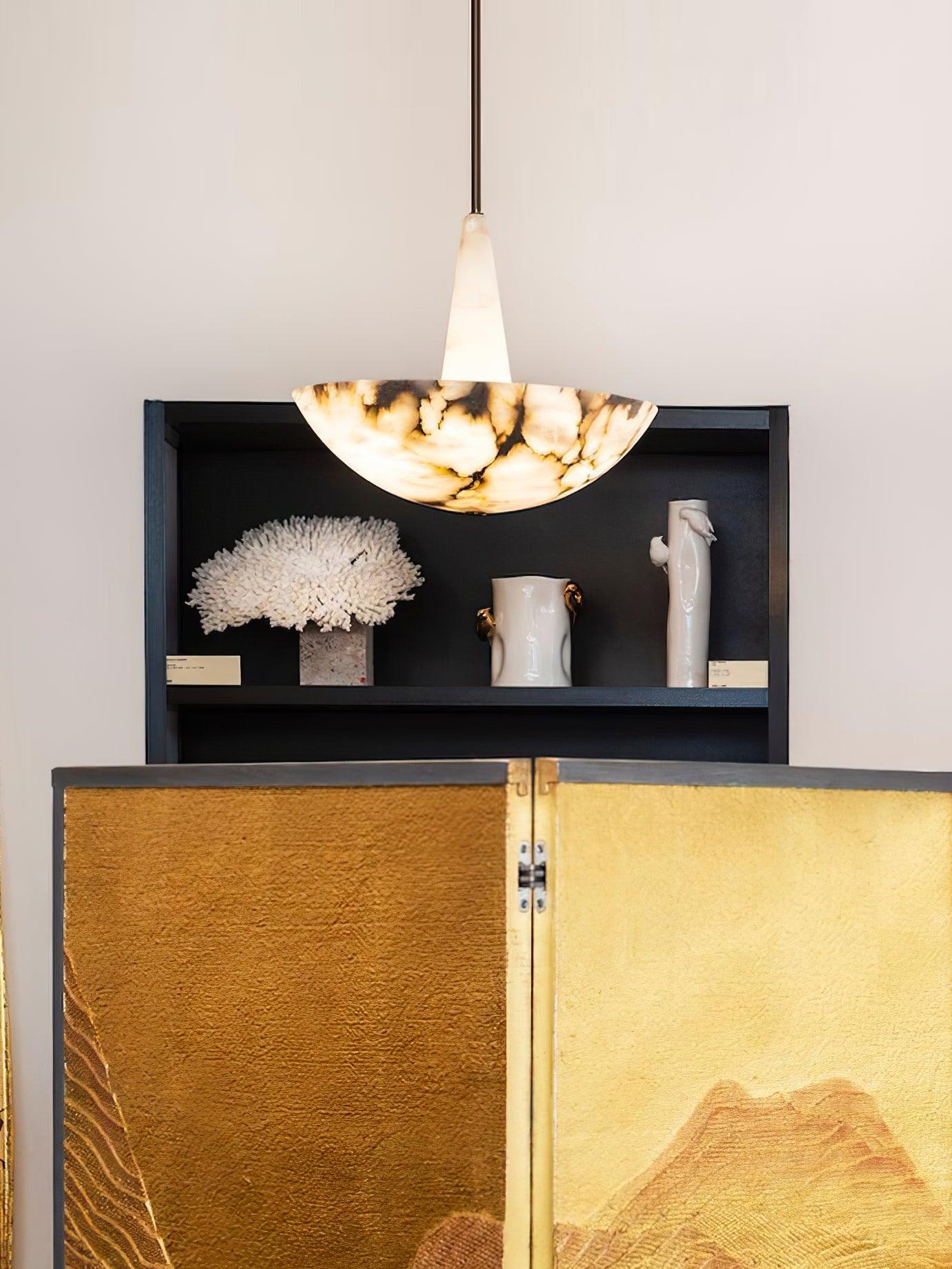 Domus Alabaster Chandelier - Merlin Lamps
