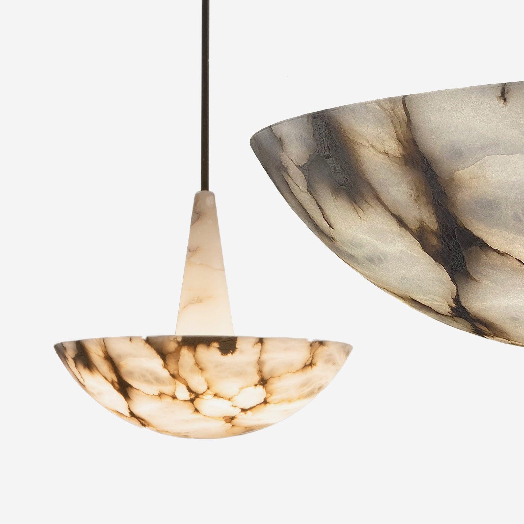 Domus Alabaster Chandelier - Merlin Lamps