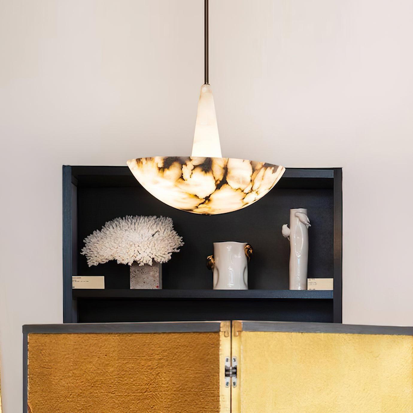 Domus Alabaster Chandelier - Merlin Lamps