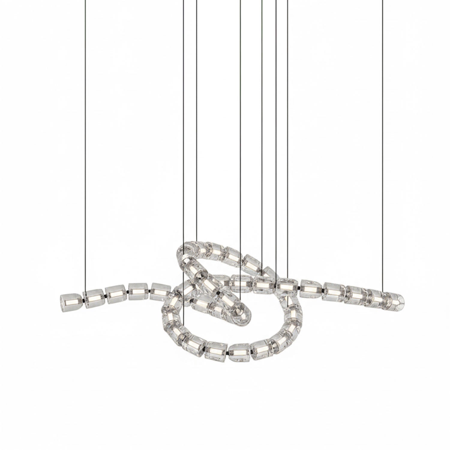 Gabriel Chrome Crystal Chandelier