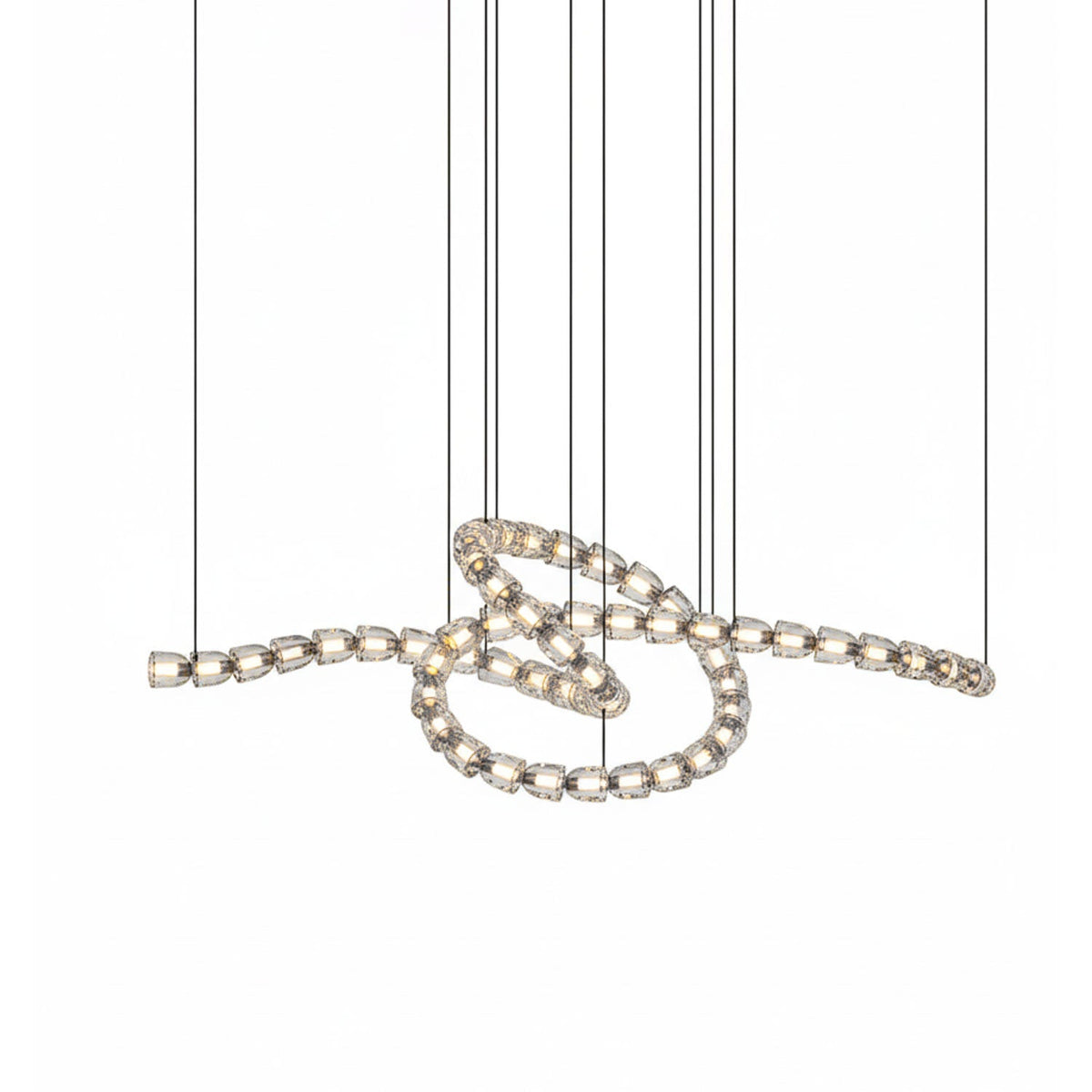 Gabriel Gold Crystal Chandelier