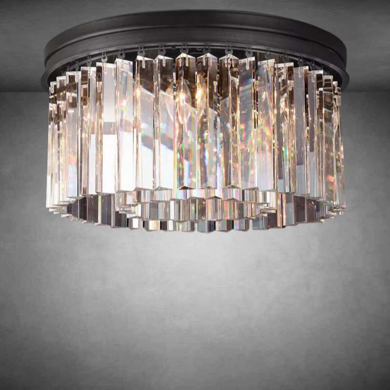 Riel Round Flushmount 19"