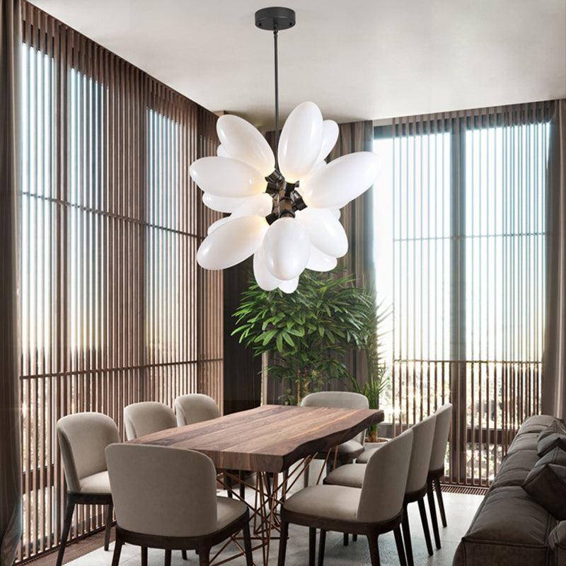 Artistic Linear Grape Chandelier
