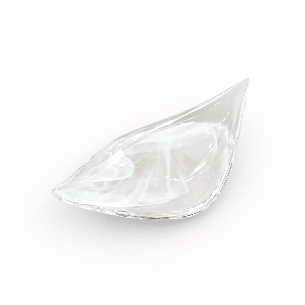 Floating Leaves Meteor Shower Crystal Spiral Chandelier