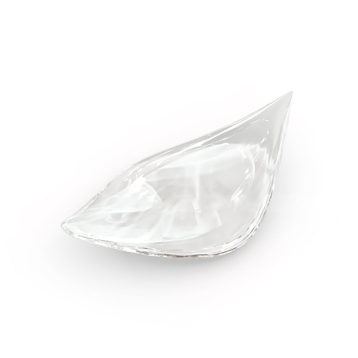 Floating Leaves Meteor Shower Crystal Spiral Chandelier