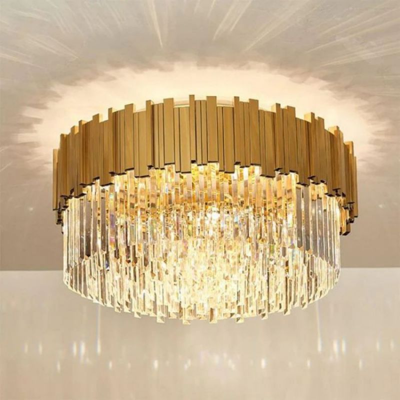 Fusion Flush Mount Chandelier