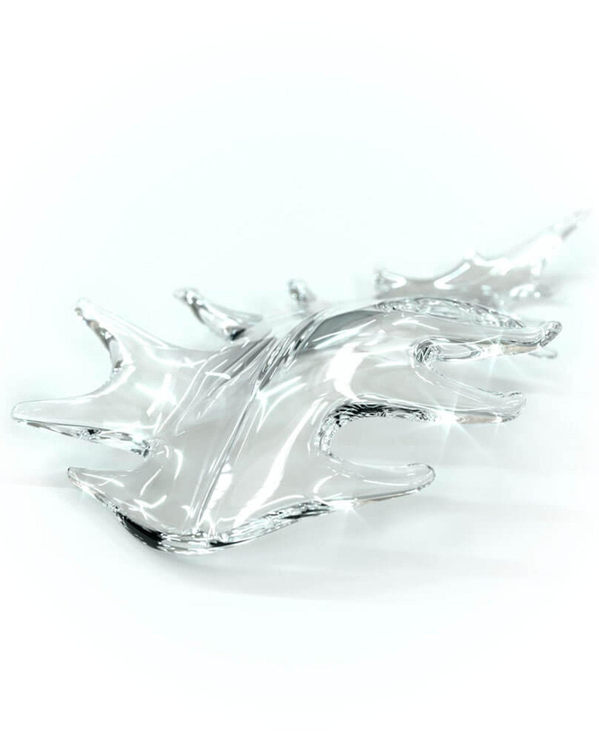 Galaxy Flying Leaves Meteor Shower Crystal Spiral Chandelier