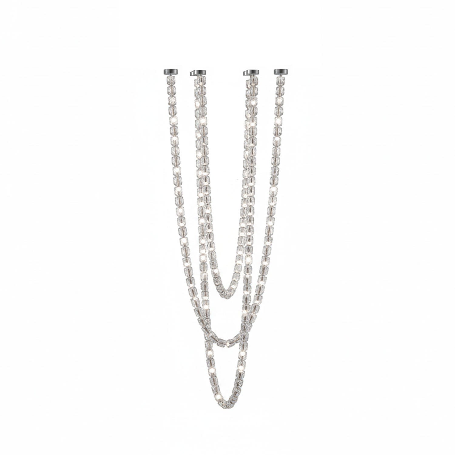 Gabriel Chrome Crystal Chandelier