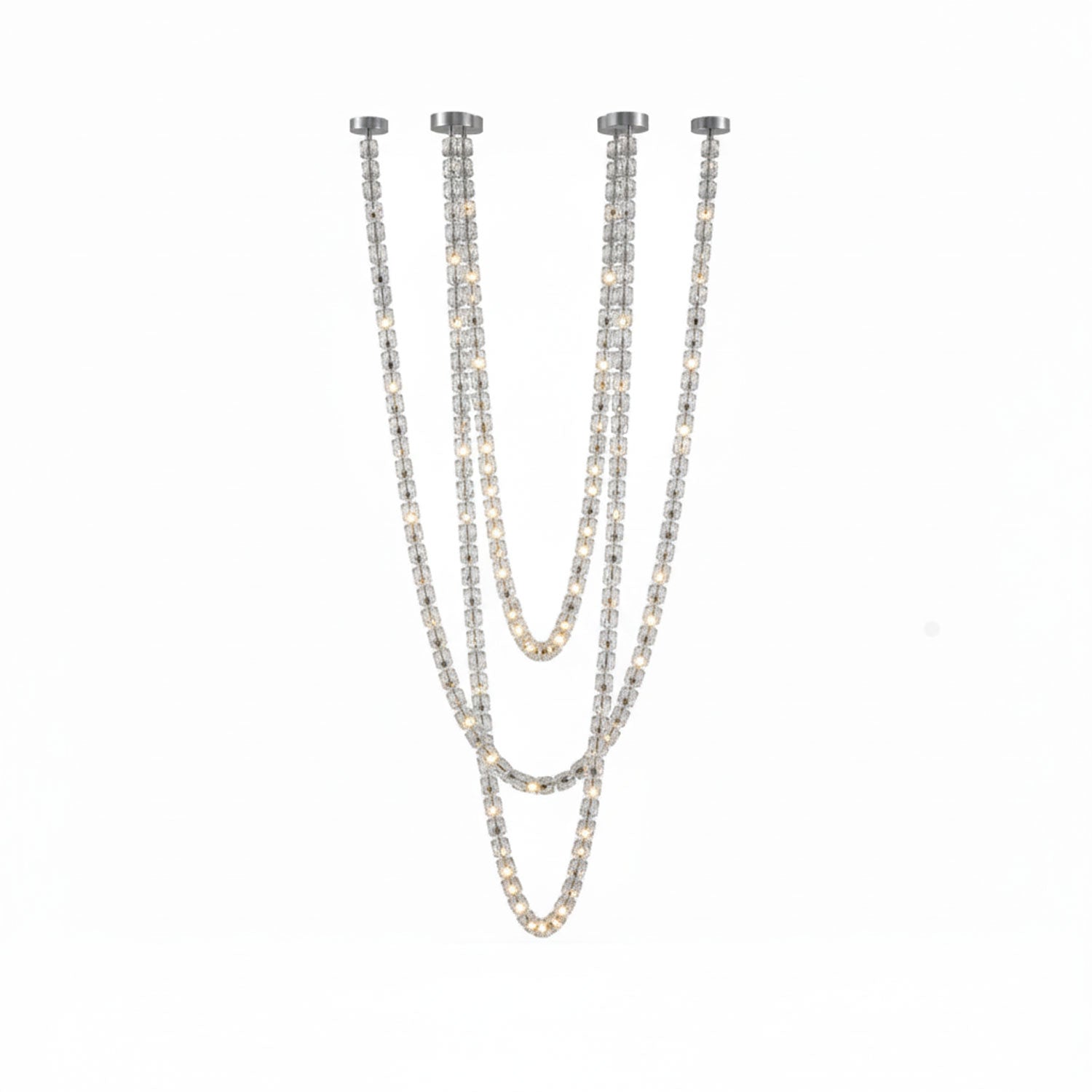 Gabriel Chrome Crystal Chandelier