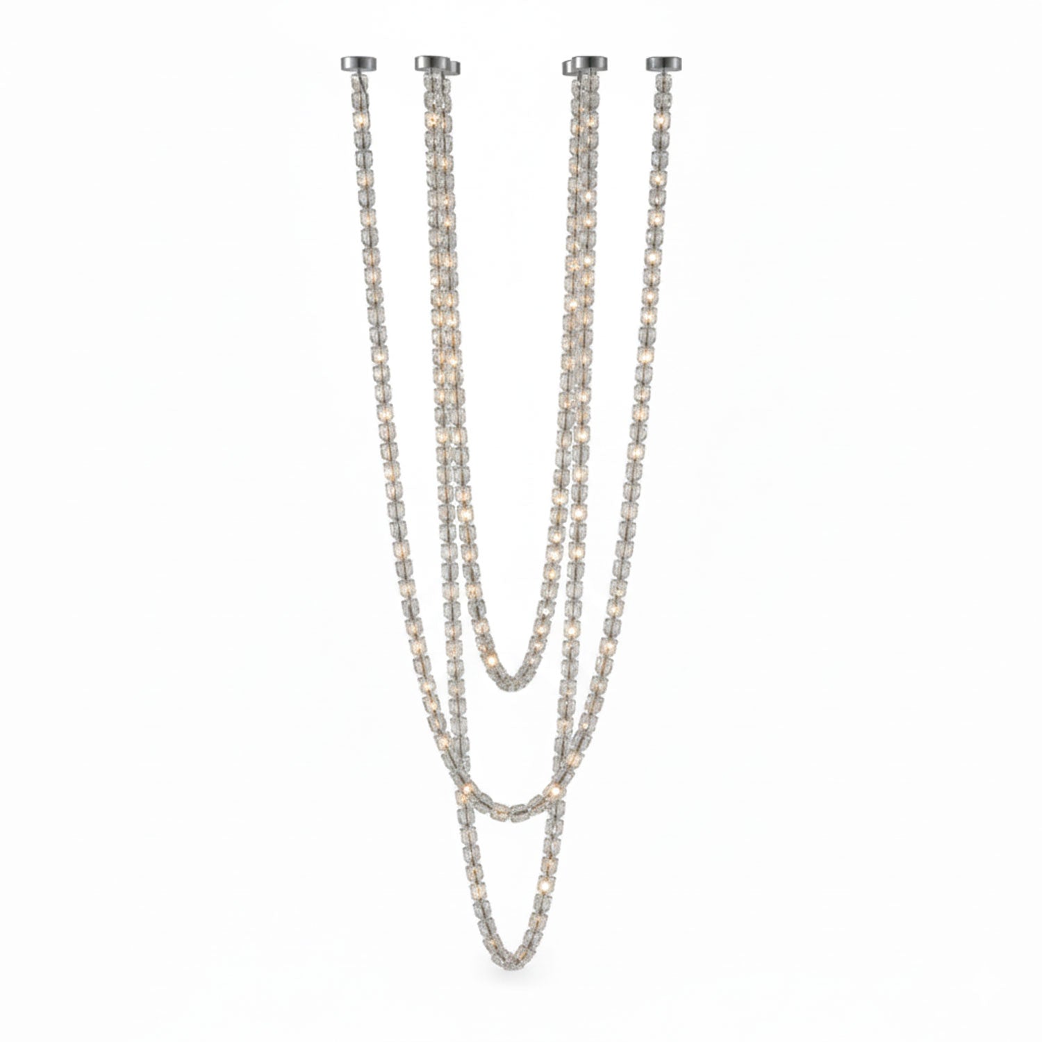 Gabriel Chrome Crystal Chandelier