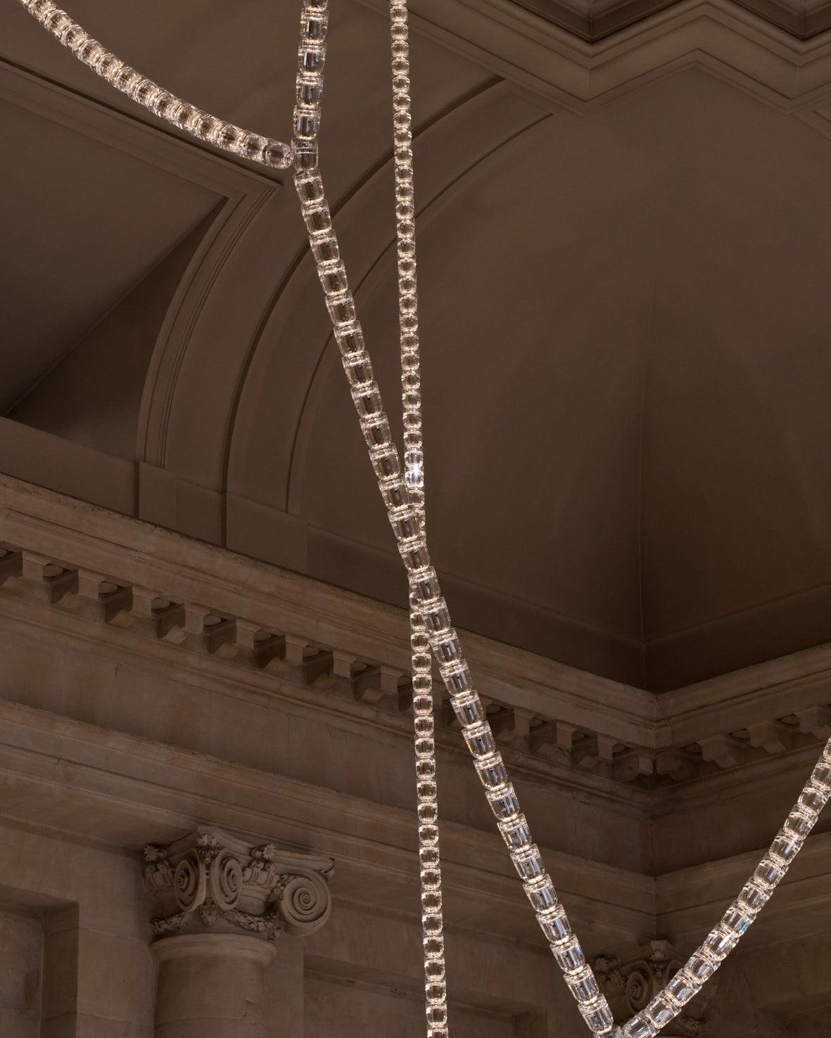 Gabriel Gold Crystal Chandelier