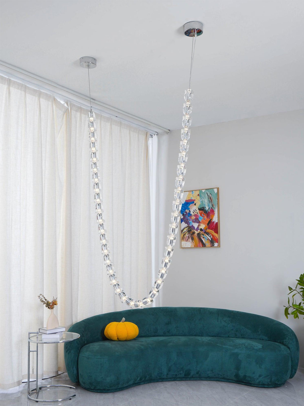 Gabriel Gold Crystal Chandelier