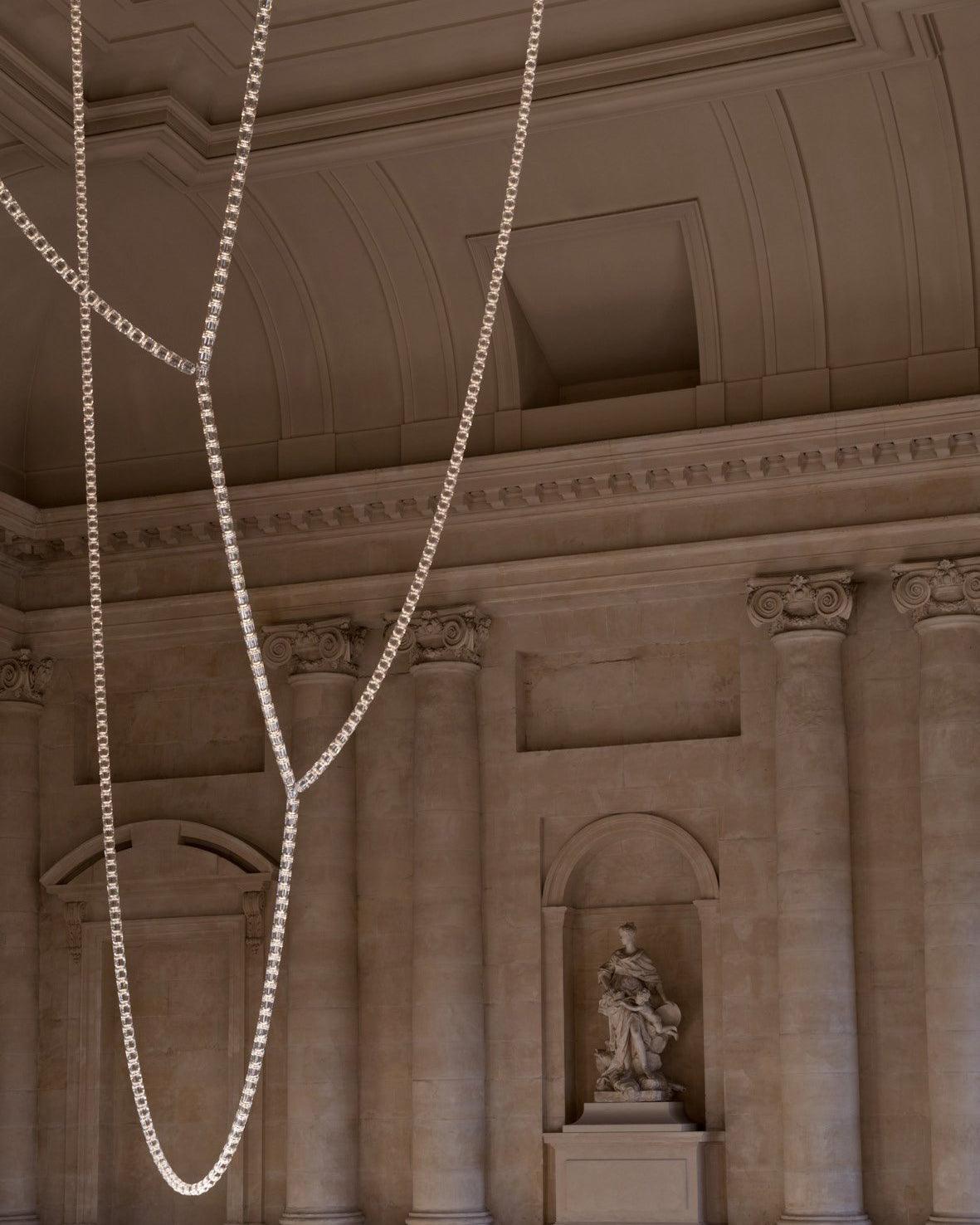 Gabriel Chrome Crystal Chandelier