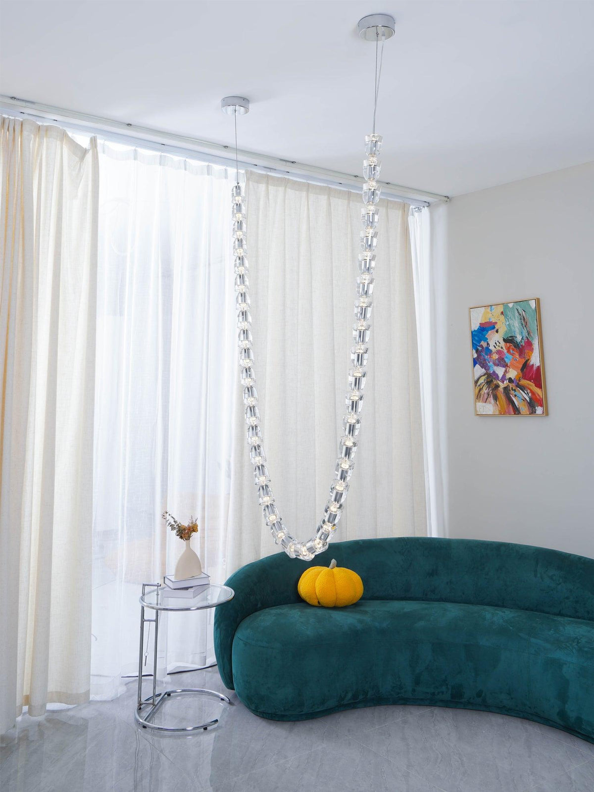 Gabriel Gold Crystal Chandelier