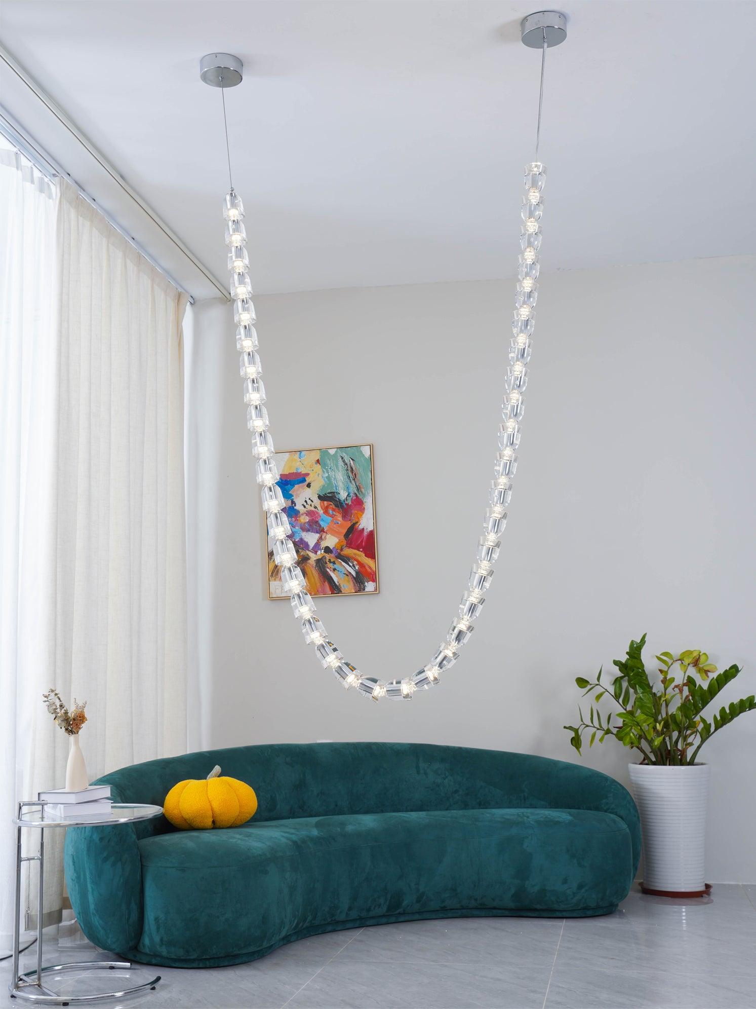 Gabriel Chrome Crystal Chandelier