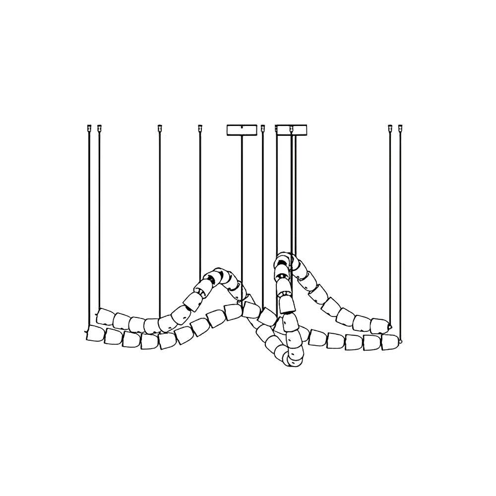 Gabriel Chrome Crystal Chandelier