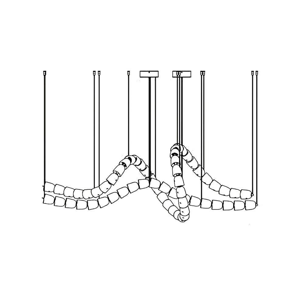 Gabriel Chrome Crystal Chandelier