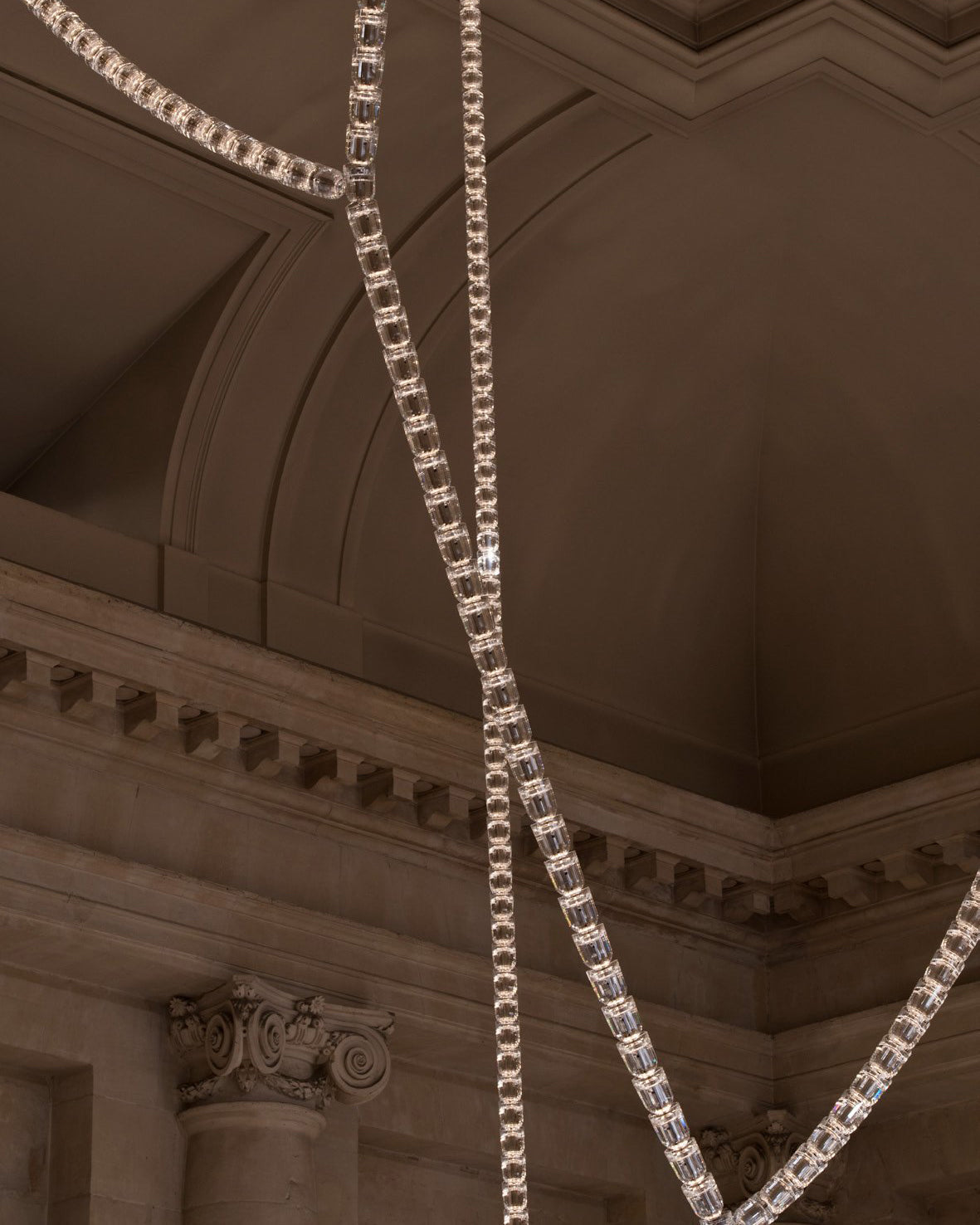 Gabriel Gold Crystal Chandelier
