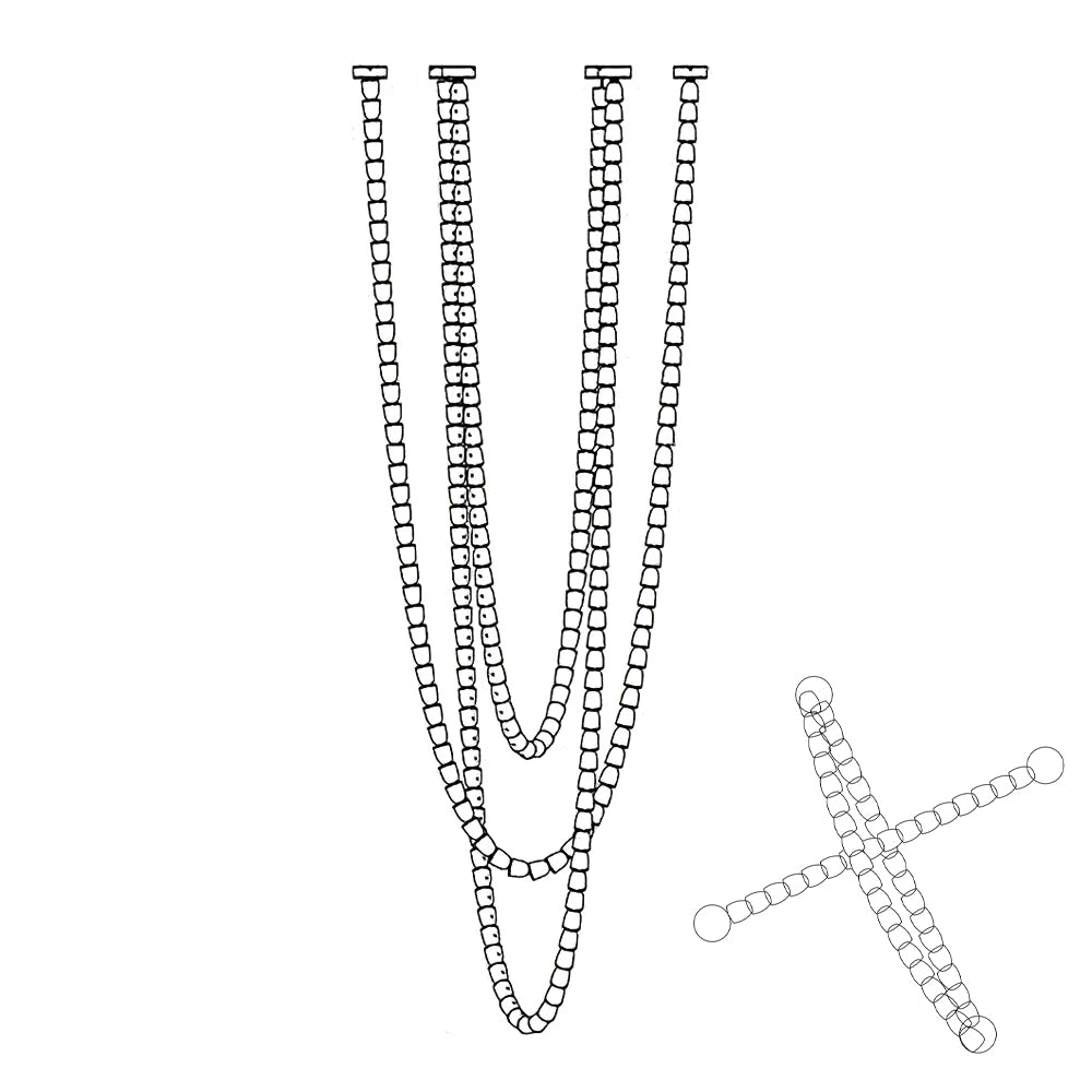 Gabriel Chrome Crystal Chandelier