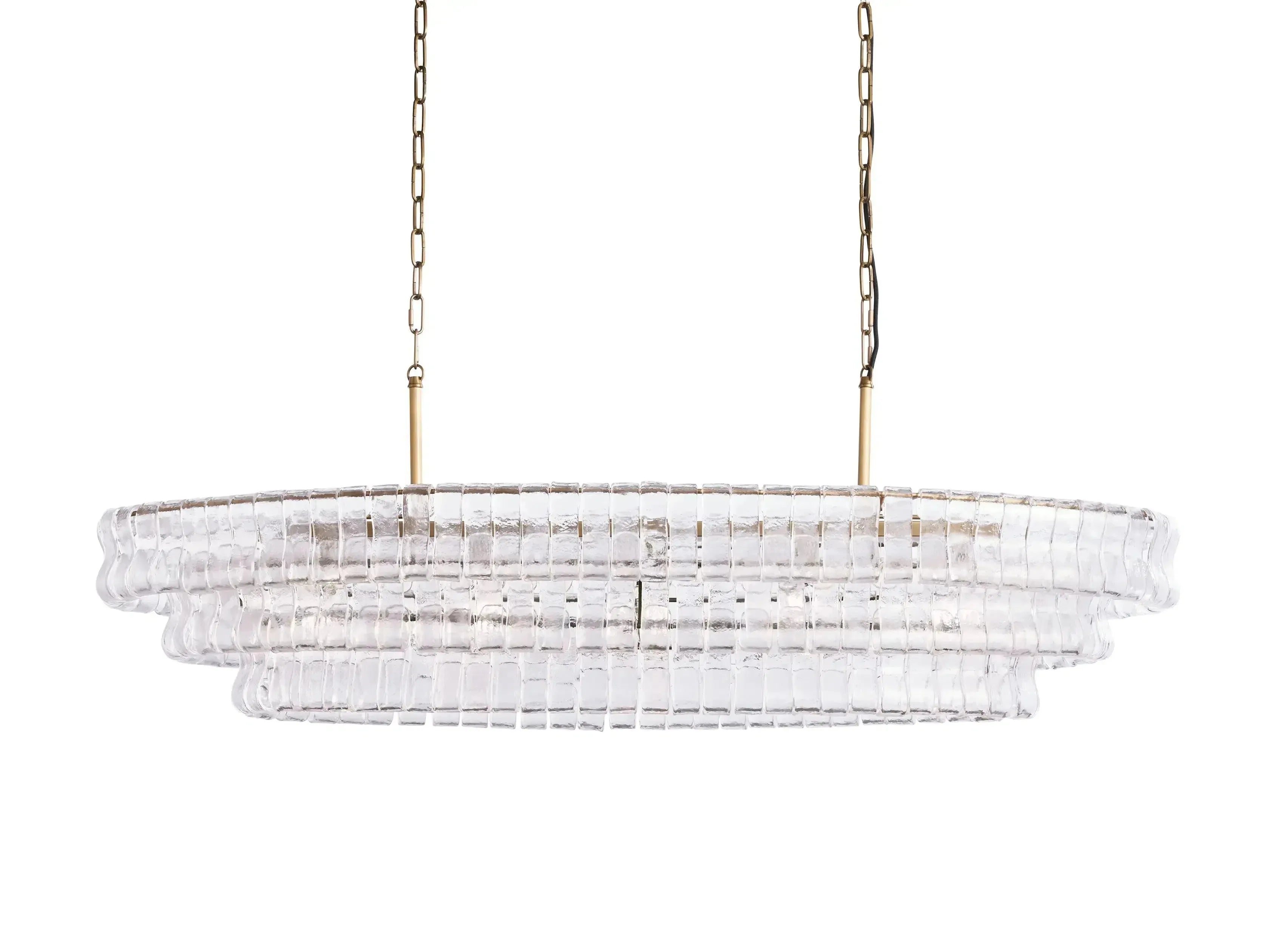 Ghiaccio Oval Chandelier 54''65''
