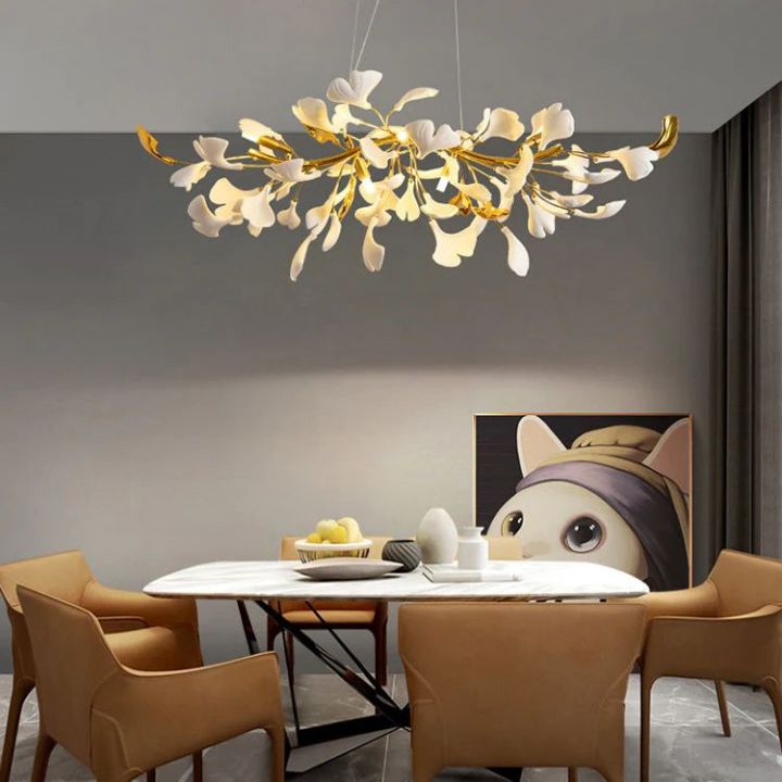 Gingko Chandelier Style C