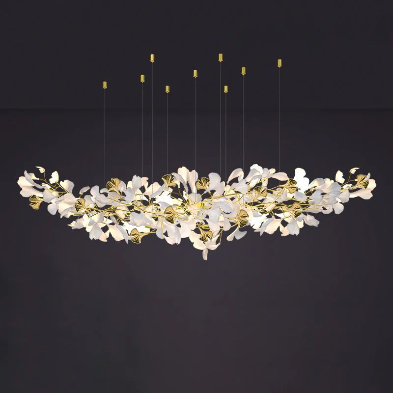 JC Ginkgo A Branch Chandelier